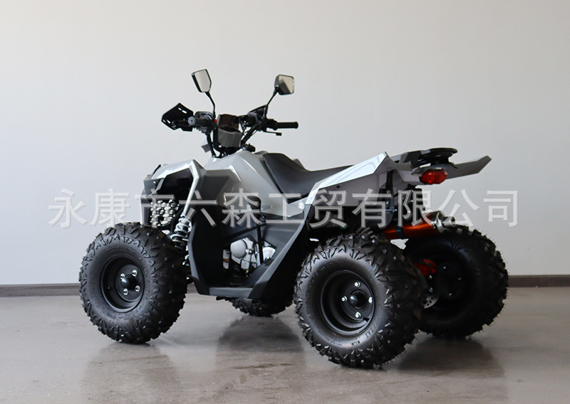Cross-Border All-Terrain Four-Wheel Off-Road Beach Motorcycle Atv125-150Cc Xiaoba Long Fuel-Powered Electric Vehicle for Children and Adults