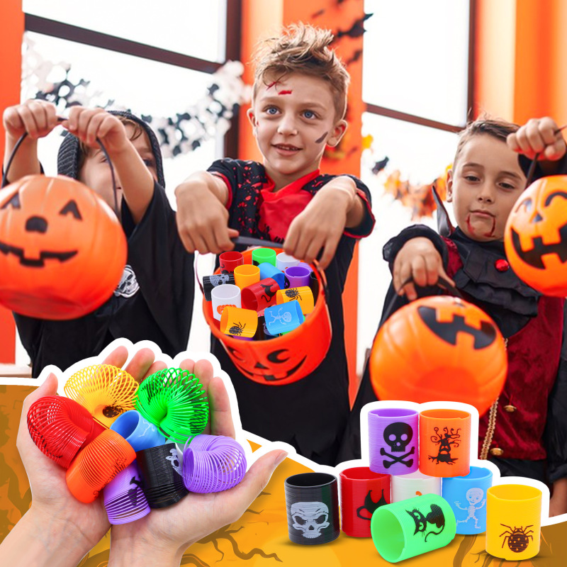 越境ハロウィンプラスチックスプリングサークル科教趣味畳楽ミニ虹圏子供用露店玩具卸売り|undefined