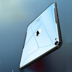 Tablet case for mini 5 with soft rubber edge frame, full edge coverage, mini 3 shell, 6 transparent iPad mini 4 cover