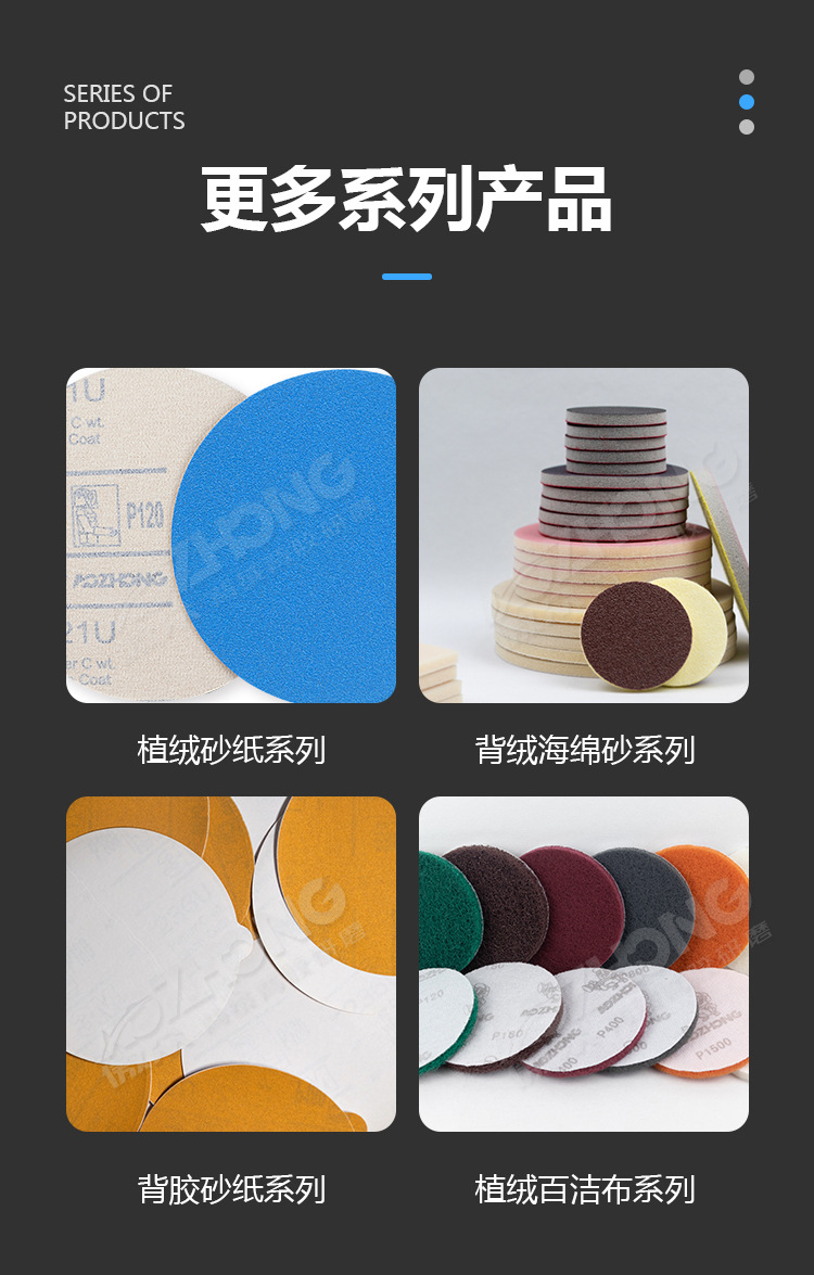 陶瓷磨料砂纸详情图