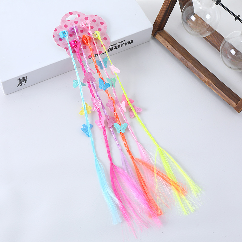 Kid's Princess Cute Pentagram Heart Shape Bow Knot Artificial Chemical Fiber Resin Hair Claws display picture 9