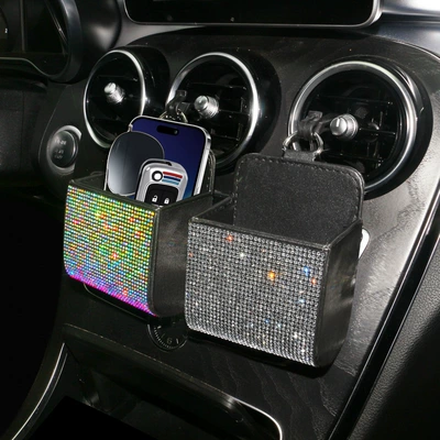 Car storage bag/box | Lambskin Storage Box Bag