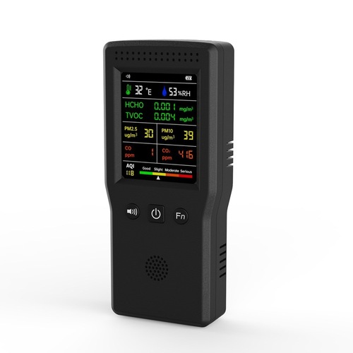 Cross-border 9-in-1 Air Quality Detector Handheld High-Precision Gas Detector Formaldehyde Detector