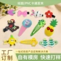 定制卡通pvc硅胶发卡