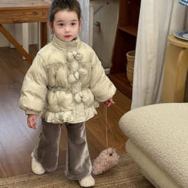 女童羽绒服儿童冬装2025新款可爱防寒服宝宝高充绒量极寒保暖外套