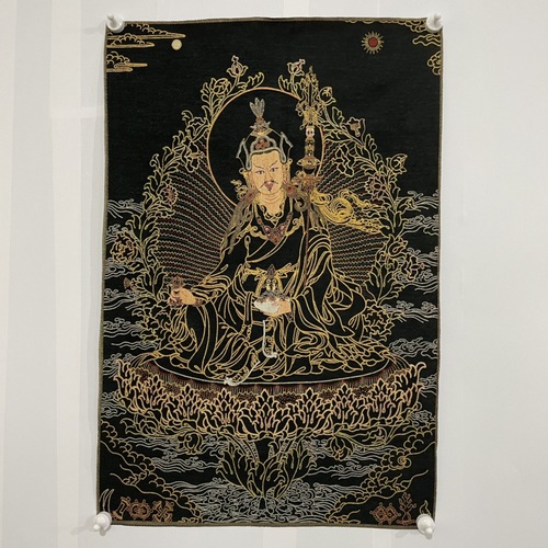 Wholesale antique imitation Chinese painting workshops Tibetan thangka Buddha Nepalese paintings brocade embroidery silk embroidery Tangka