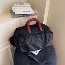 跨境旅行包轻便多功能斜挎运动健身包手提出差大容量收纳行李袋