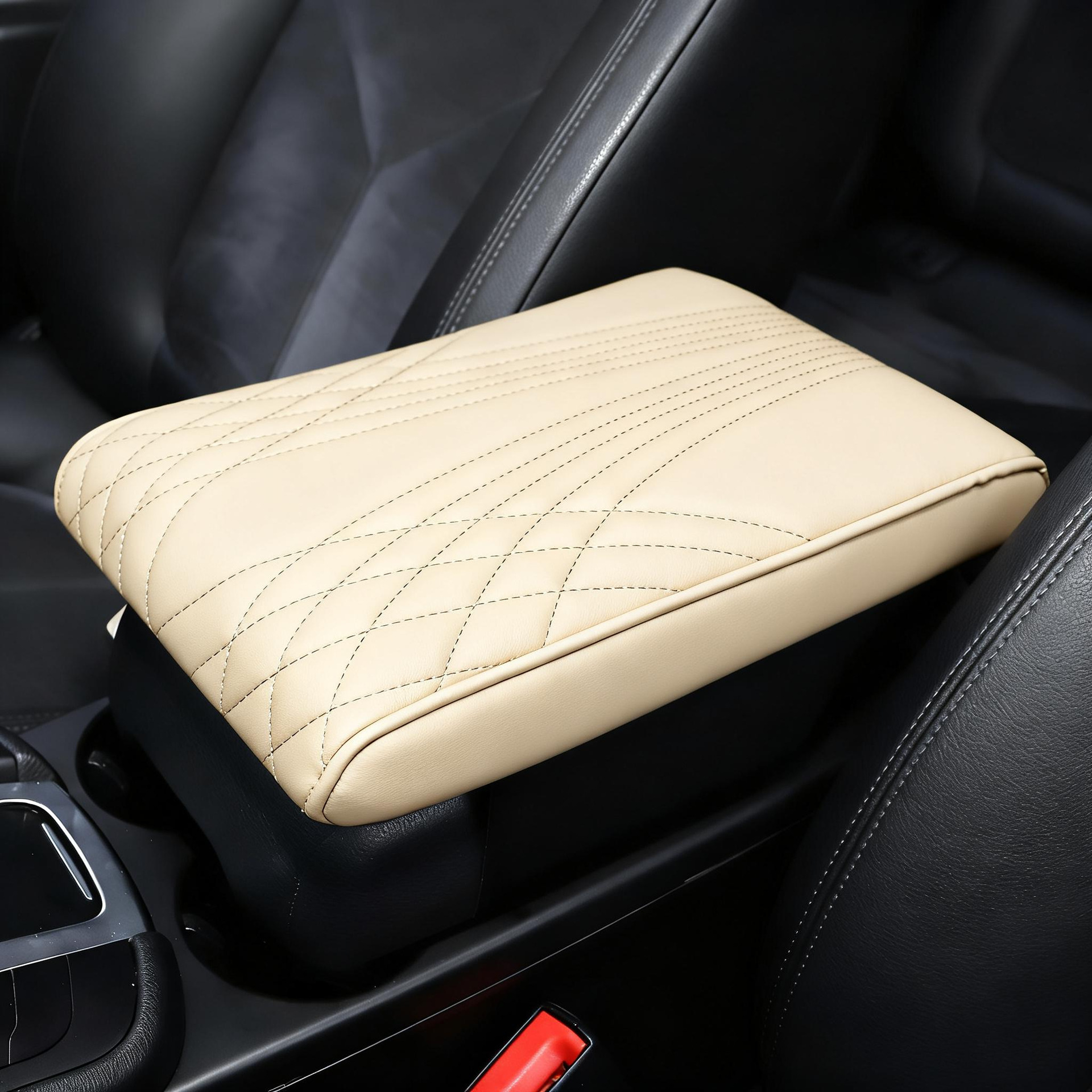 Armrest box pad — Universal Car Armrest Box - v-13