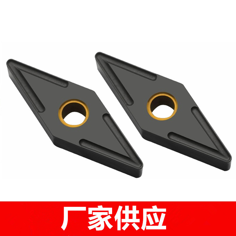 原装加硬35度菱形铸铁数控刀片VNMG160404 160408 160412黄孔铸铁