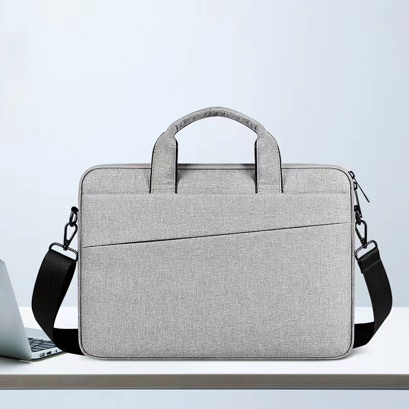 15.6inch Waterproof Oxford Cloth Shoulder Crossbody Laptop Bag Inner Sleeve Shockproof 16-Inch Large Capacity