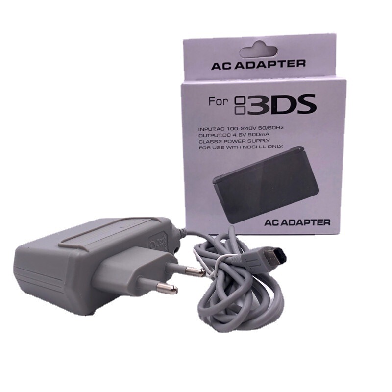 Wholesale Charger Suitable for 3Ds Handheld Console, Ndsi European Standard Game Console Power Adapter, New3Dsll Gray Charger Wholesale Charger Suitable for 3Ds Handheld Console, Ndsi European Standard Game Console Power Adapter, New3Dsll Gray Charger