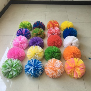 Large four-finger handle matt big recess cheerleading flower ball cheerleading ball large-scale activities dance props