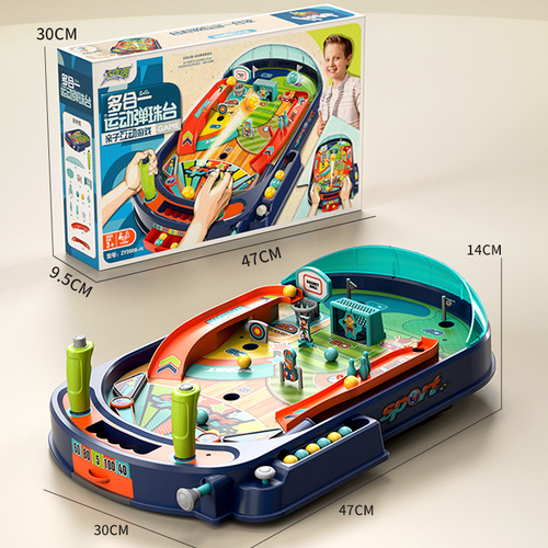 Children's competitive educational toys pinball tabletop game toys parent-child interactive double battle scoring competition