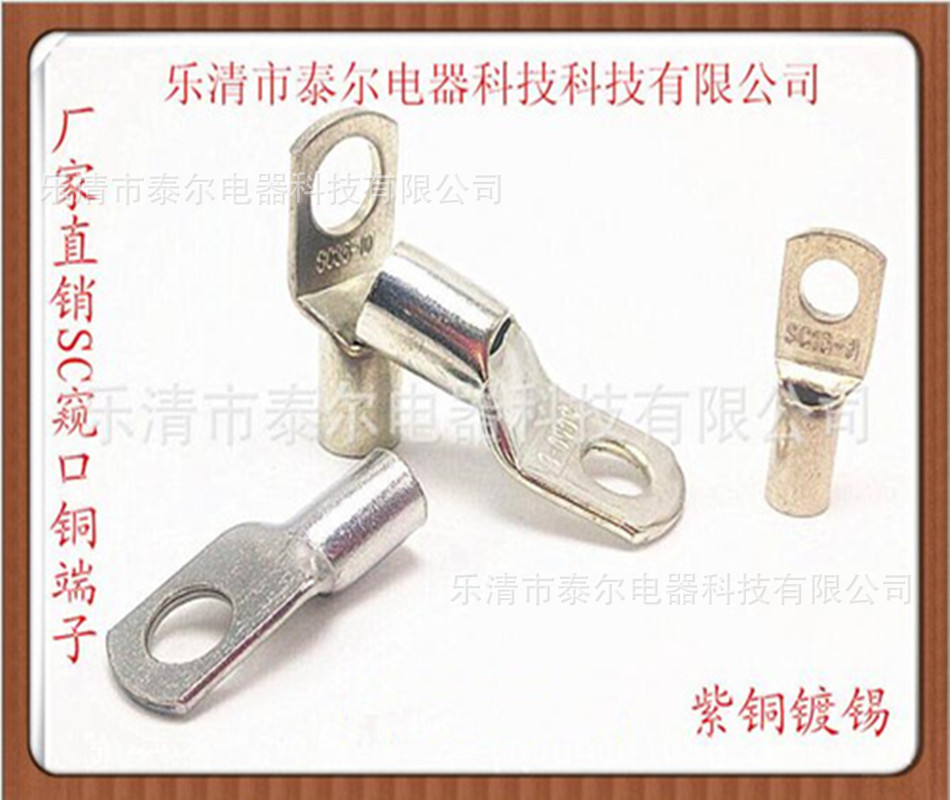 供应窥口铜接线端头SC2.5-4-5-6(JGK) 铜线鼻子 铜接线端子铜管鼻