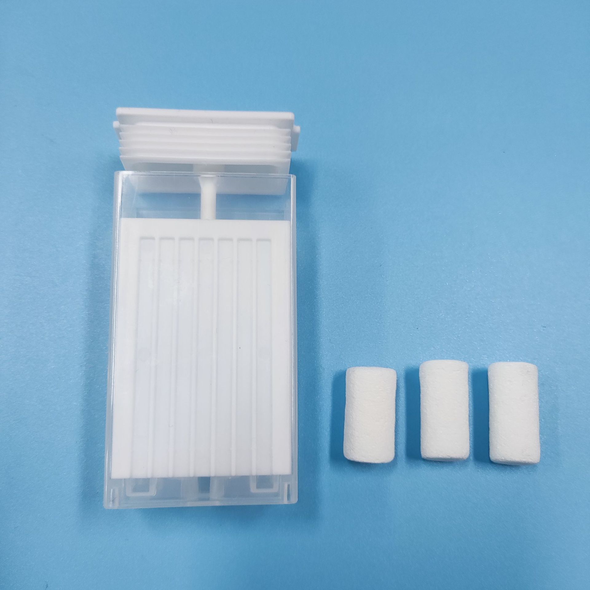 唾液杯套件 唾液采集装置 低吸附海绵头 体外快速检测用 多项联检