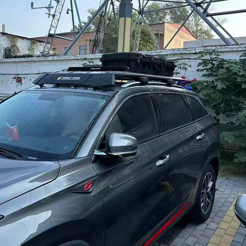 Changan Cs75 Roof Rack Side Tent Explorer Roof Rack Outdoor Off-Road Modification Aluminum Alloy Flat Roof