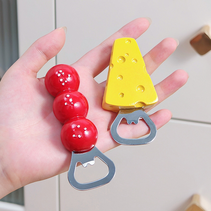 설탕에 절인 산사나무 1개 + 치즈 1개