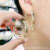 Three circles 5cm gold