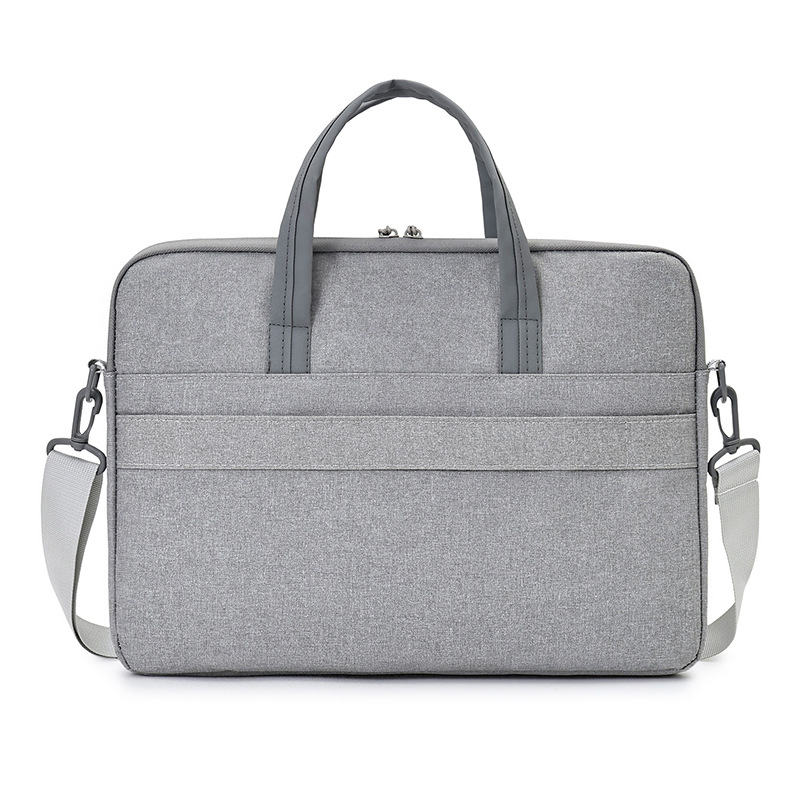 Cross-Border Business Crossbody Computer Bag, Men's Portable Briefcase, Large-Capacity Document Bag, Crossbody Bag for Commuting and Business Trips