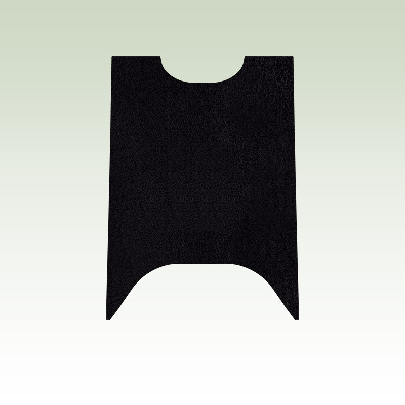 Yadi Waterproof Foot Pad for Yadea G36-M Electric Scooter (Electric vehicle foot mat) - pure-black