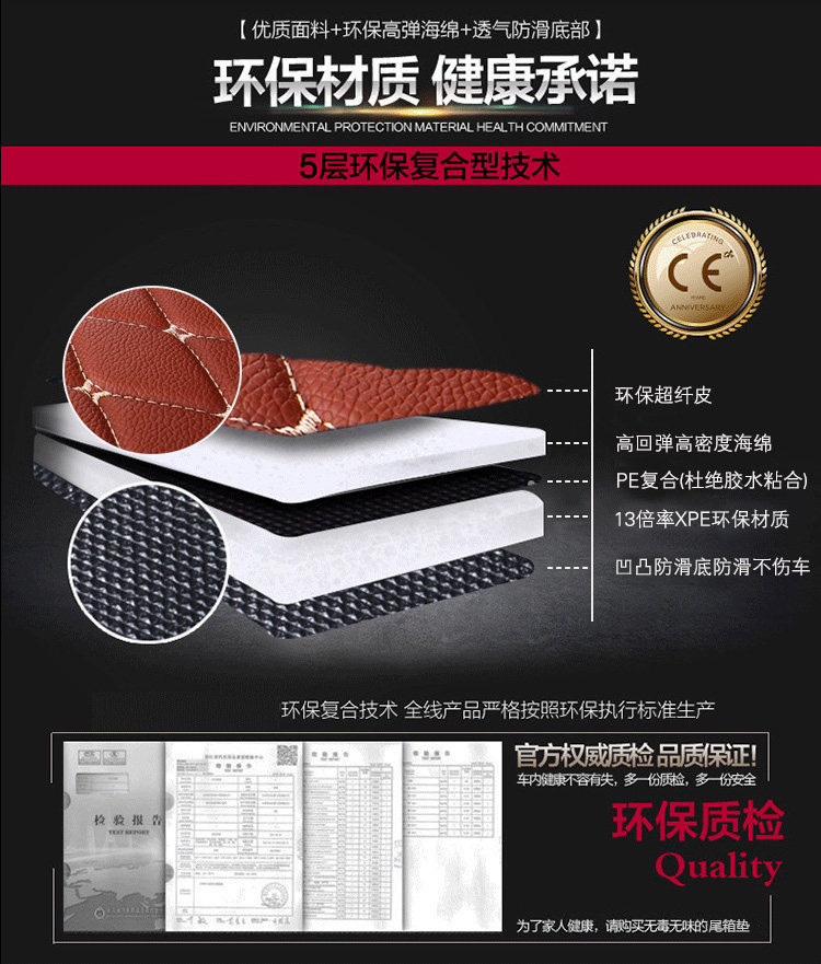 Cross-Border Supply of Leather Trunk Mats, Luggage Mats, and Trunk Liners in a Variety of Styles, Direct from the Source Factory for Automotive Supplies
