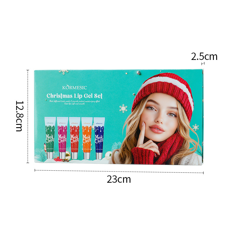 KORMESIC 크리스마스 립밤 세트 [해외 판매만 가능, 국내 판매 금지, 구매시 면책사항 및 책임사항]