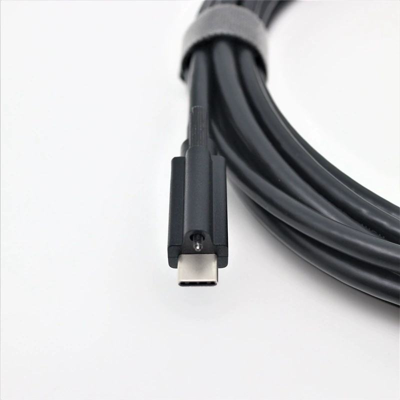 Тип-CM мужской разъем с винтом, шнур питания к USB3.0, кабель данных, быстрая зарядка, Thunder кабель