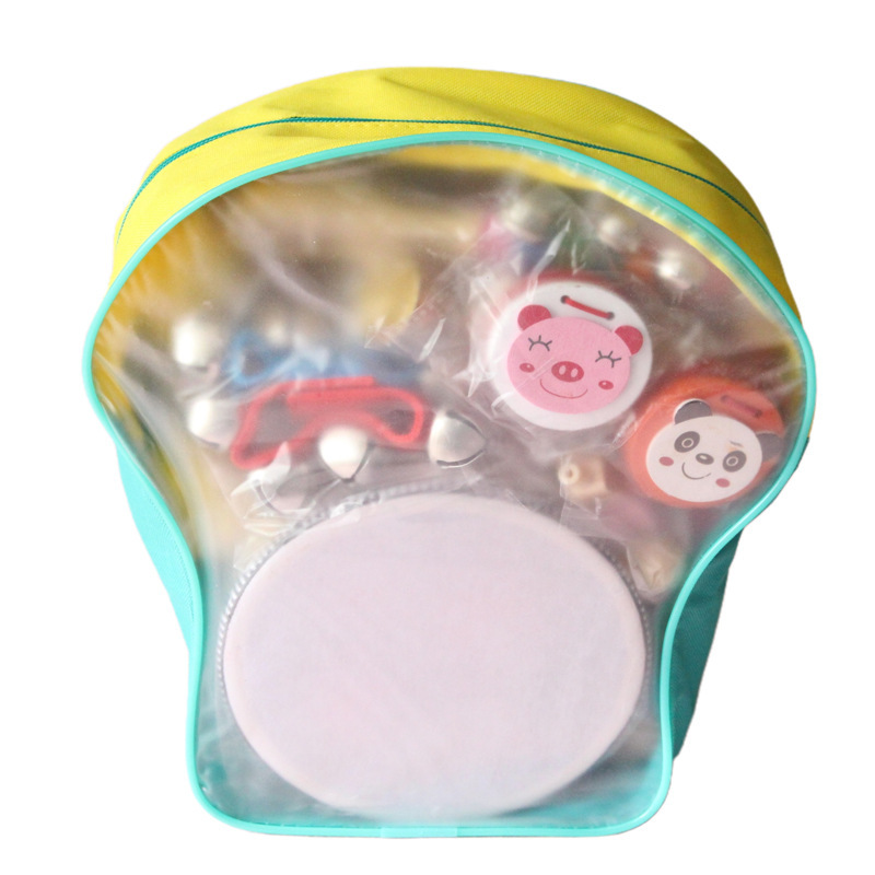 Artesanía de madera instrumento musical infantil jardín de infantes Orff instrumento de percusión juguete pequeño traje de combinación al por mayor recibir 28