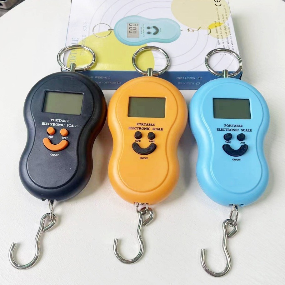 葫芦秤电子秤50kg背光手提秤便携快递秤包裹挂钩秤钓鱼秤厂家直供