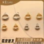 圆形手工不锈钢碗珍珠珍珠托