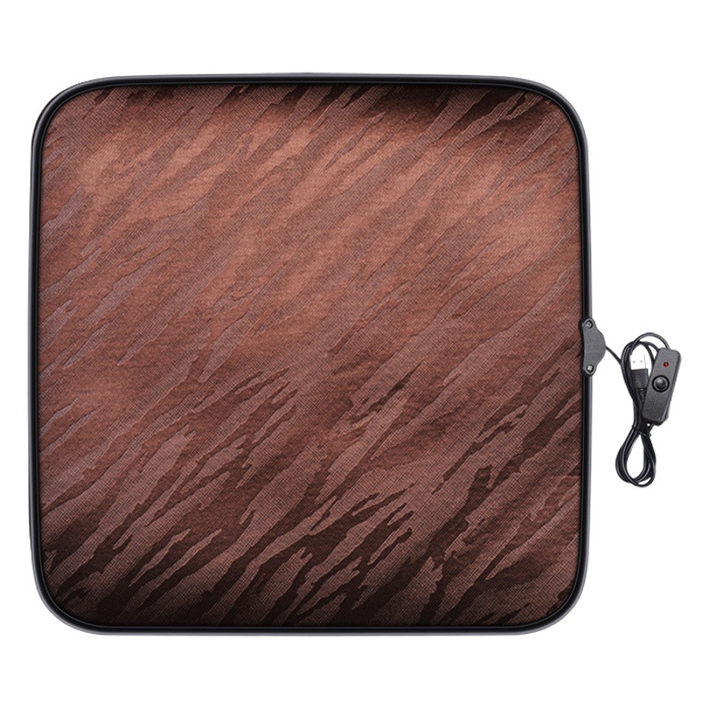X005 USB Heating Cushion Car Sofa Office Seat Universal Electric Heating Pad Winter Warm Ass Pad