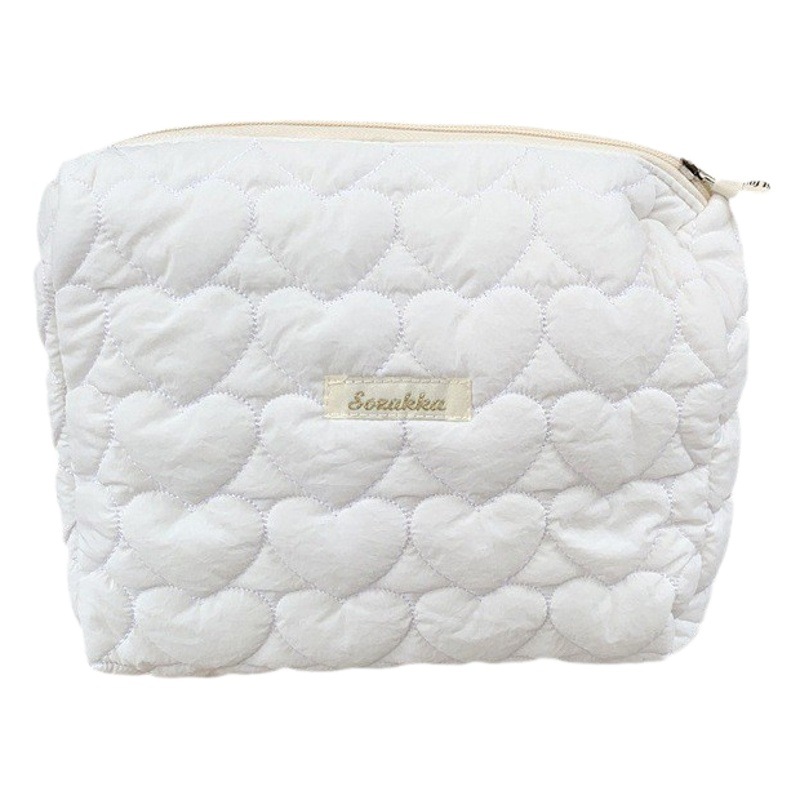 37293新型化粧バッグ大容量キルティング綿愛収納バッグかわいい携帯洗面バッグショッピングバッグ