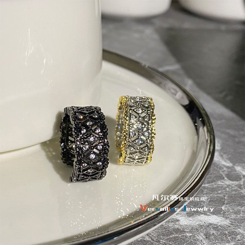 VERSA Italian Palace Wind Ring Black Gold Craft Black Gold Craft…