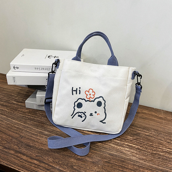 Handheld cute shoulder bag, one-shoulder bag, 2022 collection, flowered