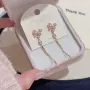 水滴气质小众s925耳钉