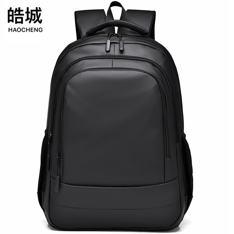 Comercio exterior al por mayor para hombres, mochila para computadora de gran capacidad de 15,6 pulgadas, reducción de carga de moda, mochila doble para viajes al aire libre