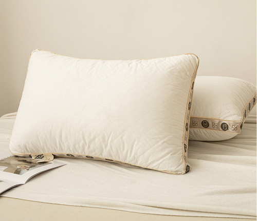 Cotton Soybean Pillow Hotel Pillow Core Non-Collapse Sleep Student Home Adult Pair Cervical Support Pillow Wholesale Pillow