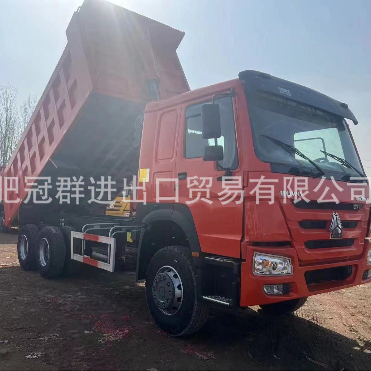 Ventas directas transfronterizas HOWO HOWO 371 camión volquete Shaanxi Automobile Delong proporciona despacho de mercancías