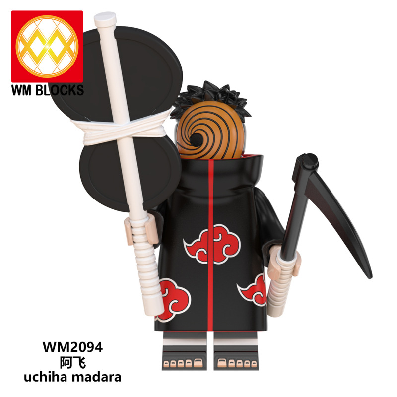 新品火影忍者シリーズwm 6106子供用の積み木人のおもちゃ|undefined