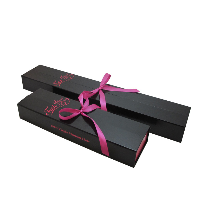 厂家供应高档对开门假发盒 蝴蝶结假发盒 高档假发盒