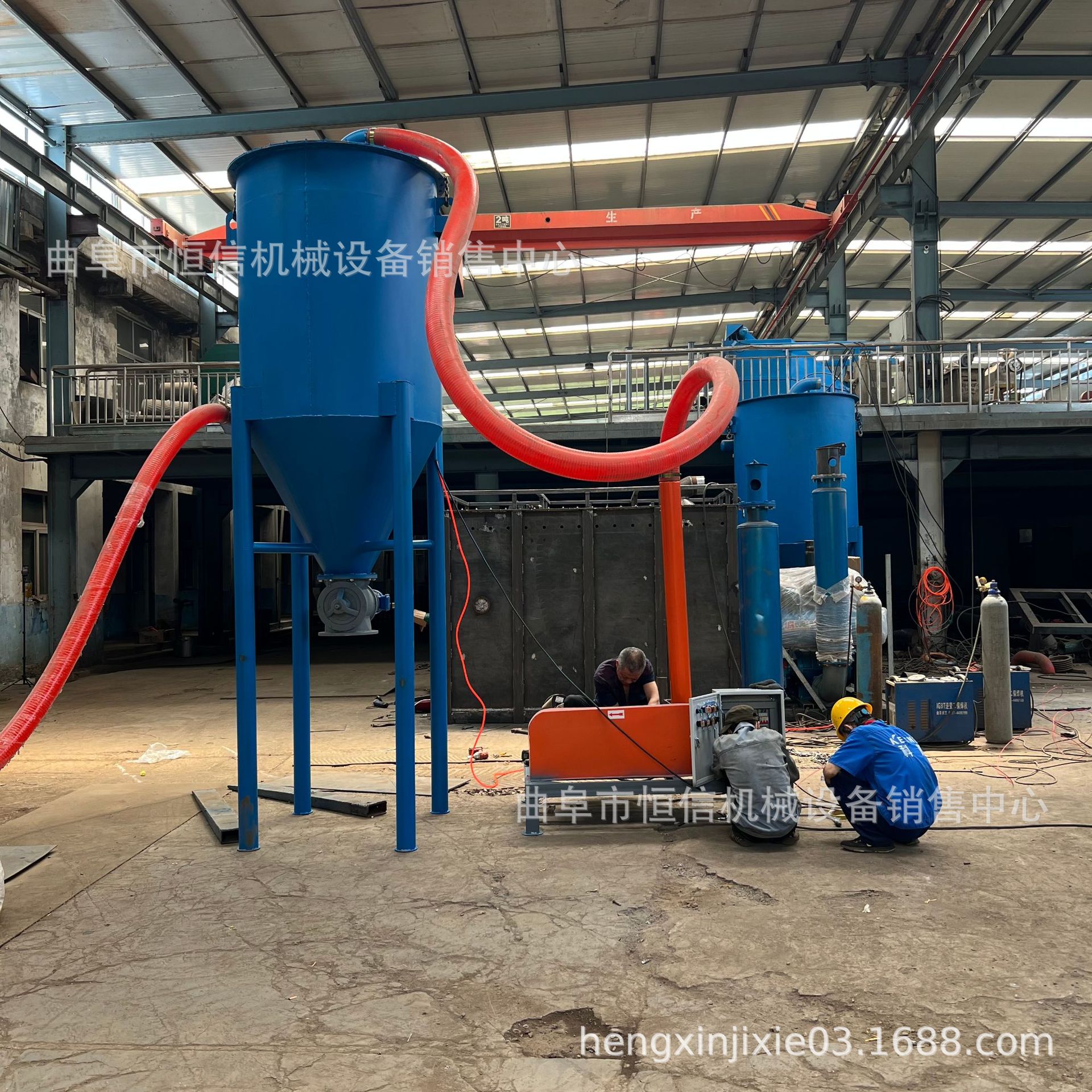 脉冲除尘石膏粉气力吸灰机zcjb 吨包氧化钙粉气力吸料机吸粉机直