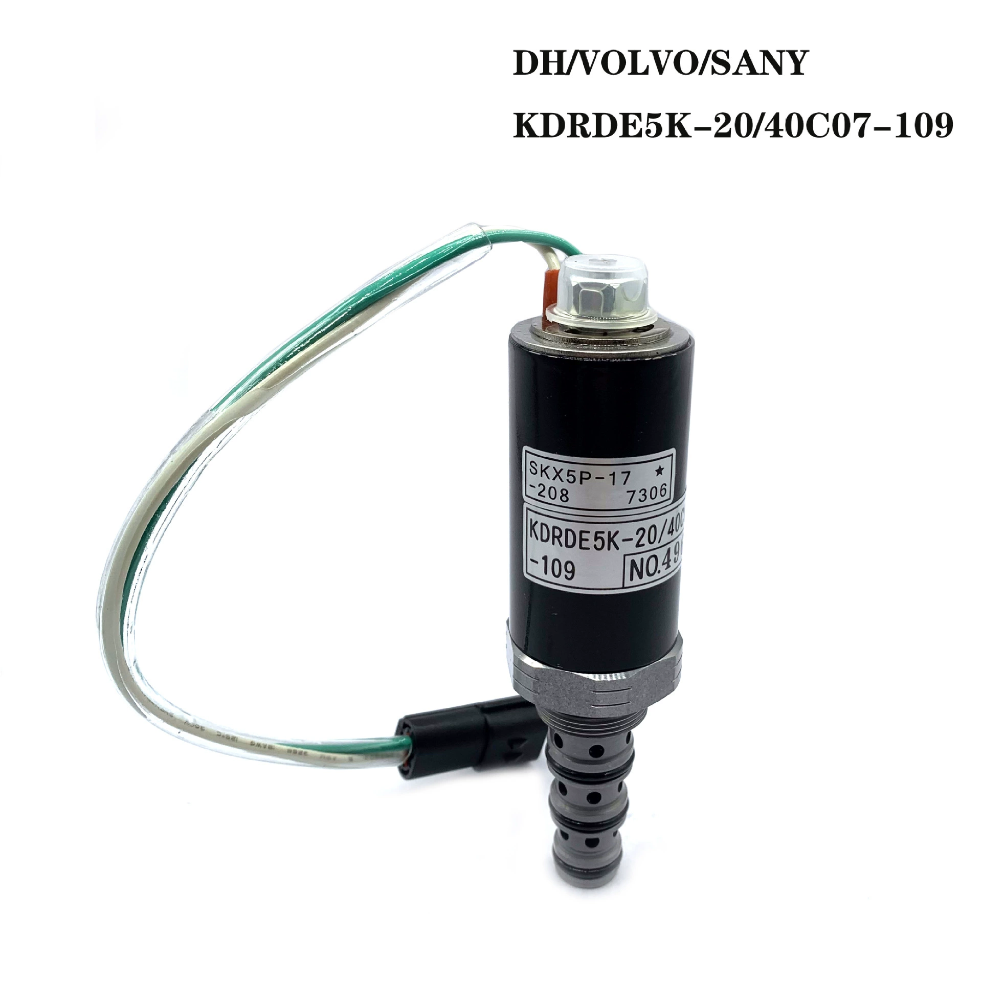 KDRDE5K-20/40C07-109 для Daewoo/Trinity/Volvo гидравлический насос электромагнитный клапан