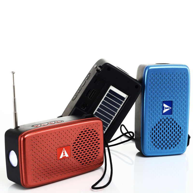 工場は対外貿易ラジオのミニbluetoothスピーカーに懐中電灯付きの屋外携帯小型音響太陽エネルギーを供給している|undefined