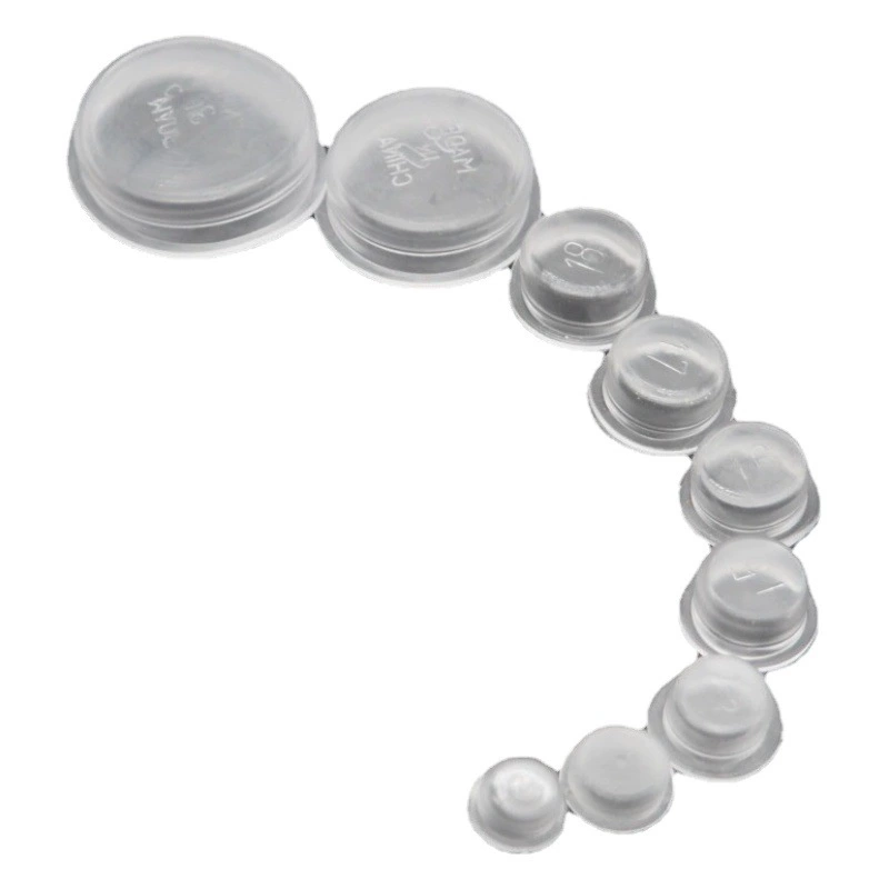 Прозрачная резиновая пробка круглая пыленепроницаемая водонепроницаемая закупорка