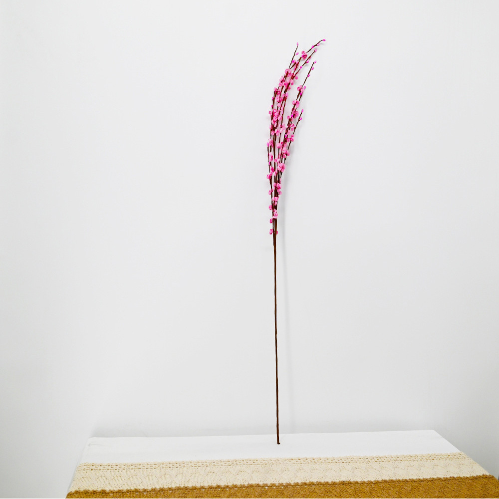 5 flores simuladas Pe rollo flor de primavera jazmín flores simuladas flor de ciruela flor decoración del hogar ramo flores falsas boda mudanza