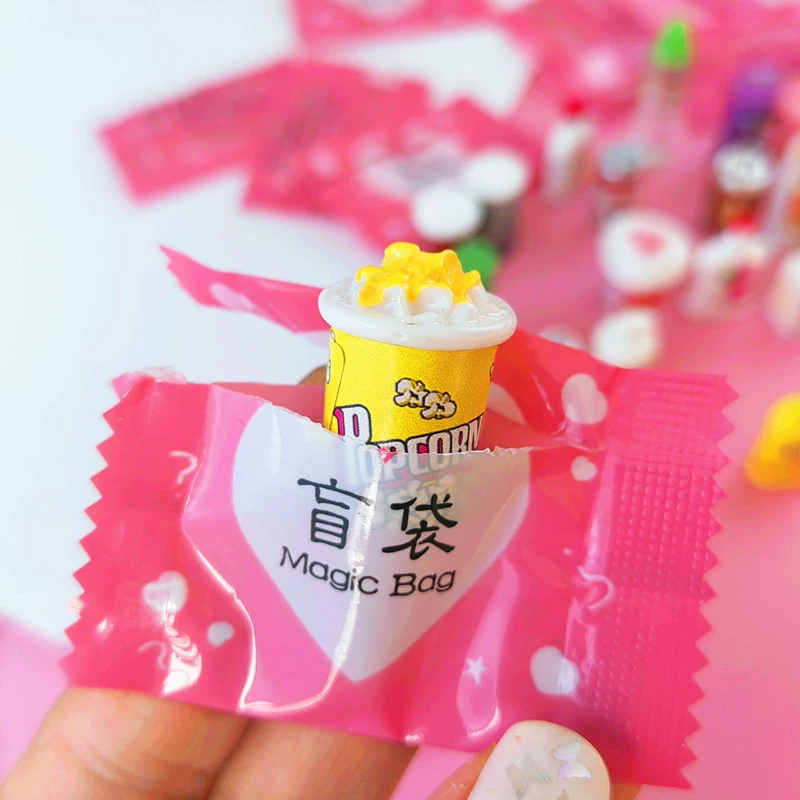 Независимая бутылка вина слепая сумка Смола еда игровая бутылка интернет знаменитость мини еда закуска модель игрушки ювелирные украшения