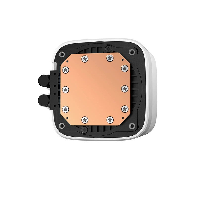 Kyushu Fengshen LD240 Белый цифровой выпуск Water Cold ARGB Light Pwm Temperature Console CPU Detainer