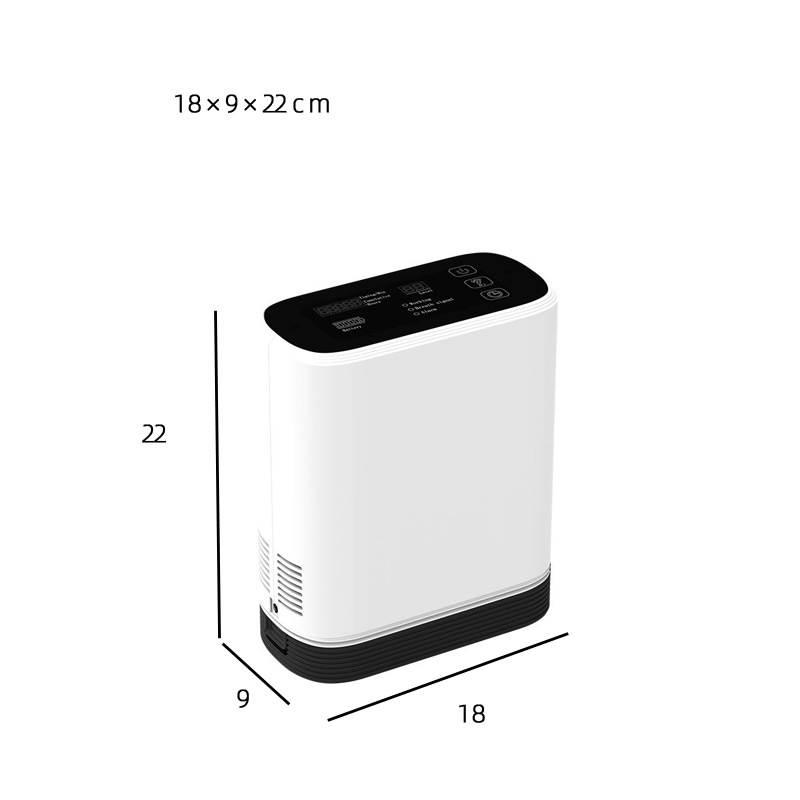 Plateau travel car charging oxygen booster oxygen supply oxygen generator oxygen machine car oxygen bar air purifier