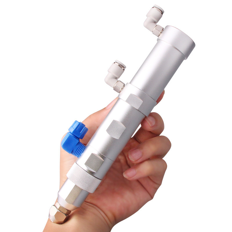 CF-G30大流量硅胶点胶阀气缸回吸式不锈钢铝合金胶阀厂家批发零售