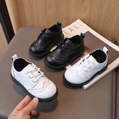 2024 Children's Leather Shoes Student Shoes for Boys and Girls, Performance Etiquette Shoes, Classic